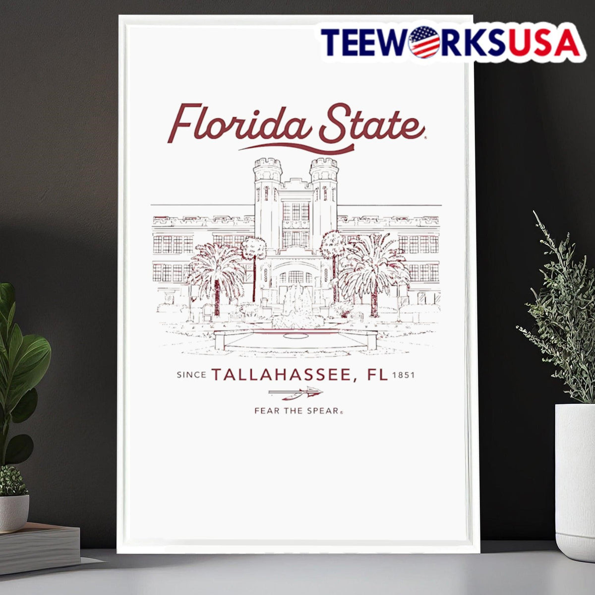 Florida State Westcott Tallahassee FL - Adult & Kids T-Shirts, Sweatshirts & Hoodies apparel design preview 6