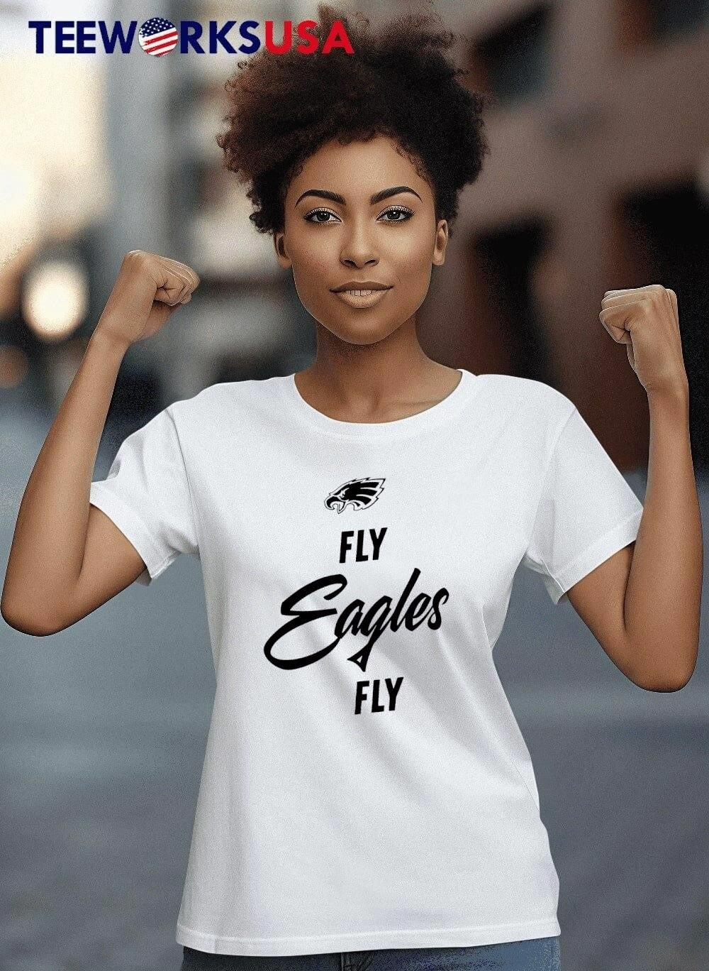Fly Eagles Philadelphia - Adult & Kids T-Shirts, Sweatshirts & Hoodies apparel design preview 6