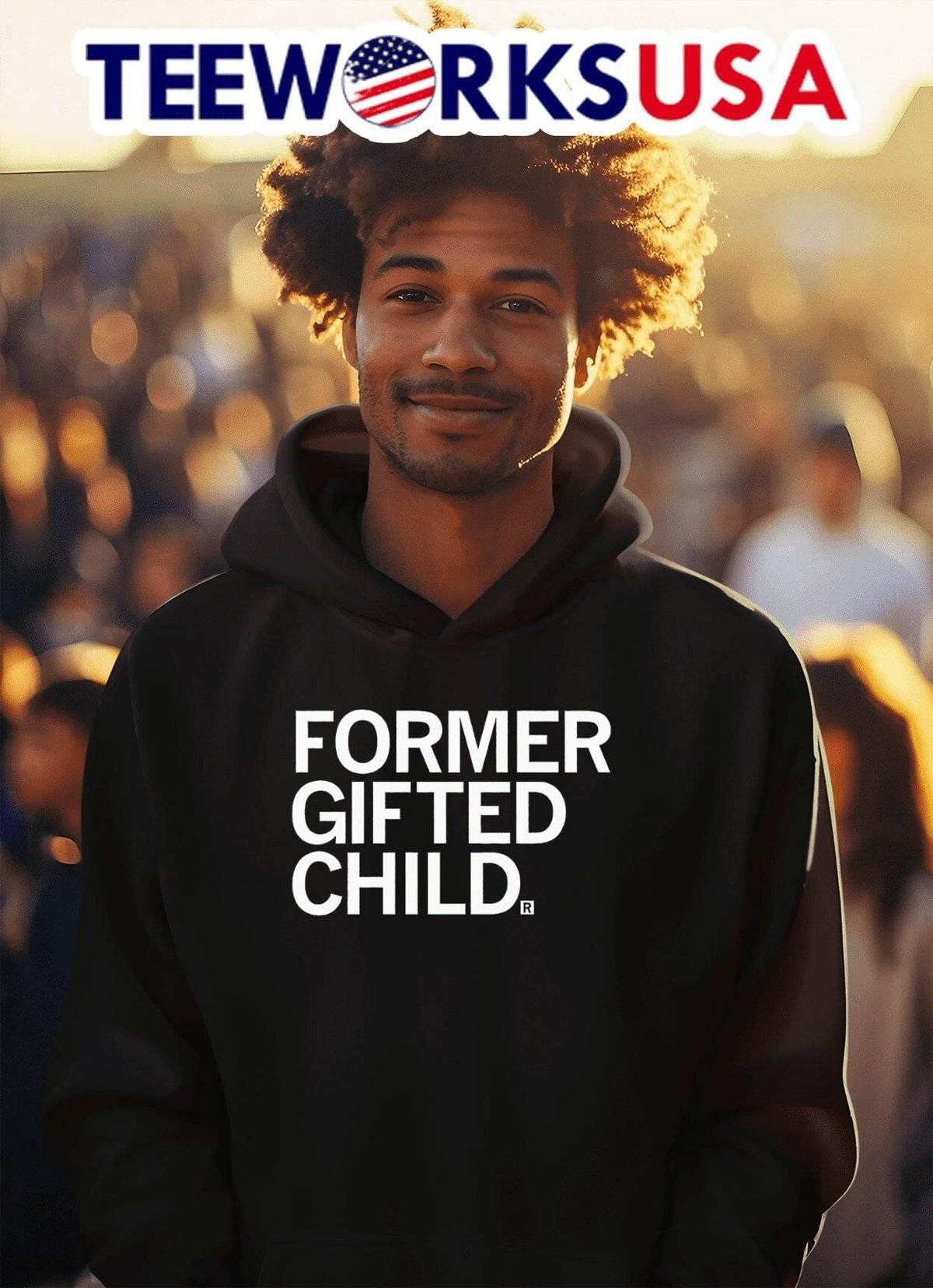 Former gifted child - Adult & Kids T-Shirts, Sweatshirts & Hoodies apparel design preview 2