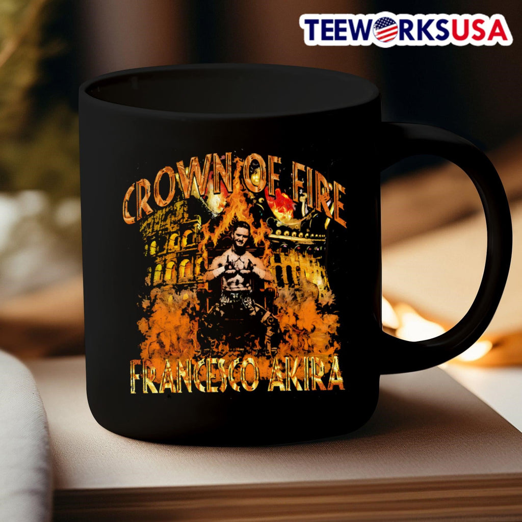 Francesco Akira The crown and Thrones of fire - Adult & Kids T-Shirts, Sweatshirts & Hoodies apparel design preview 3