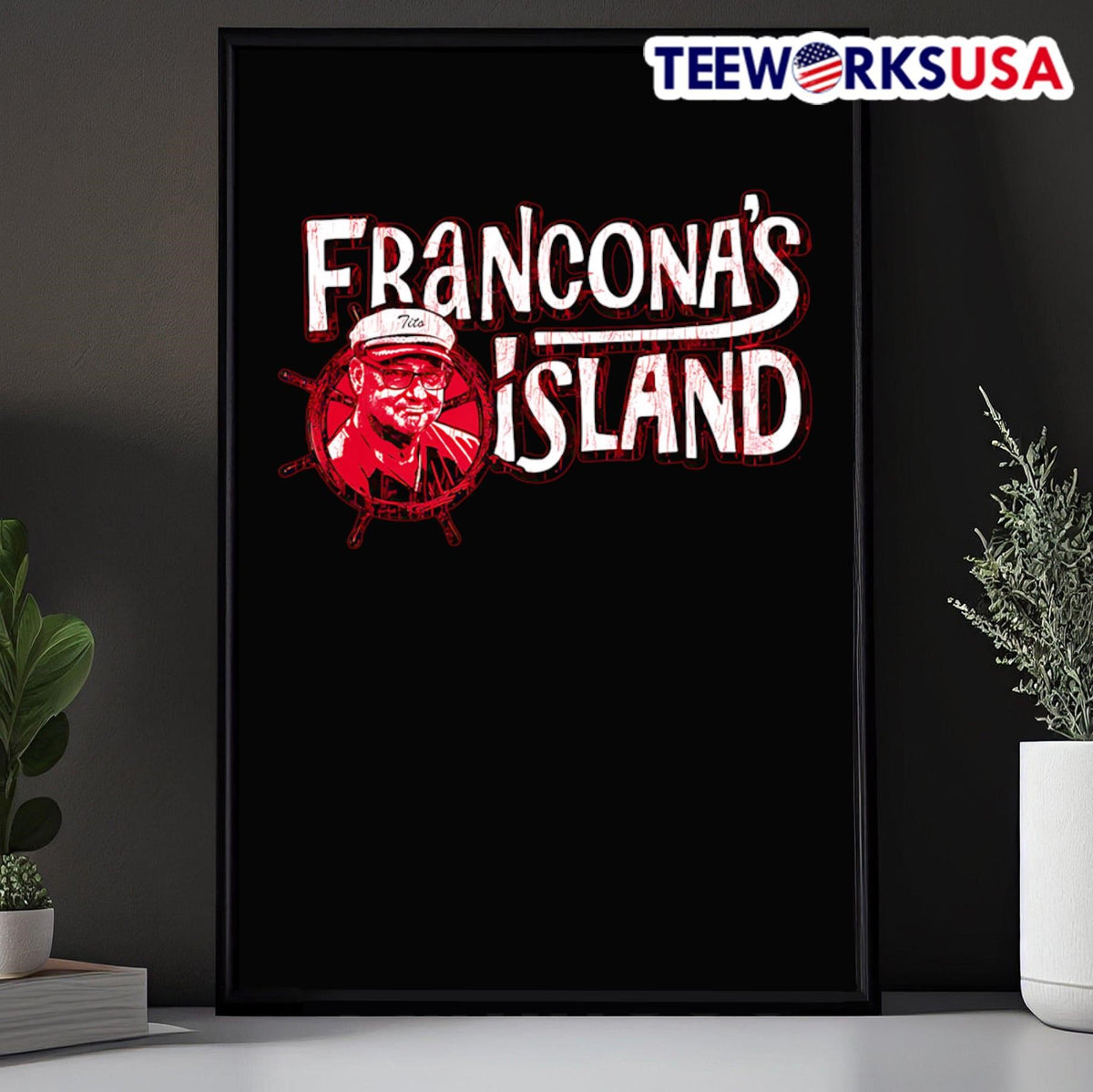 Francona's Island - Adult & Kids T-Shirts, Sweatshirts & Hoodies apparel design preview 5