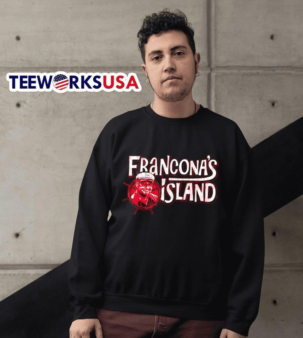 Francona's Island - Adult & Kids T-Shirts, Sweatshirts & Hoodies apparel design preview 6