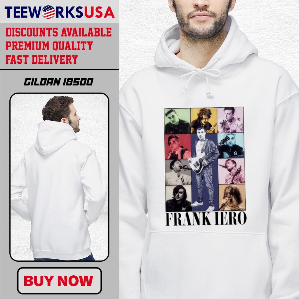 Frank Iero Eras Tour - Adult & Kids T-Shirts, Sweatshirts & Hoodies apparel design preview 2