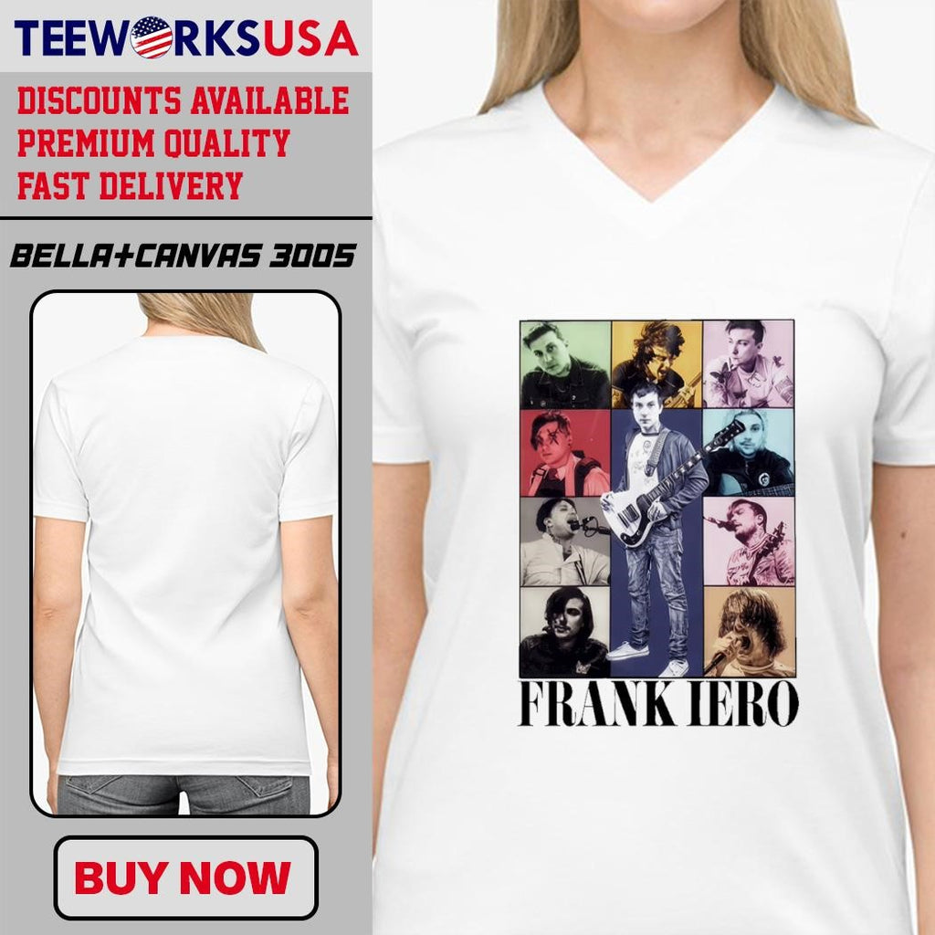 Frank Iero Eras Tour - Adult & Kids T-Shirts, Sweatshirts & Hoodies apparel design preview 4