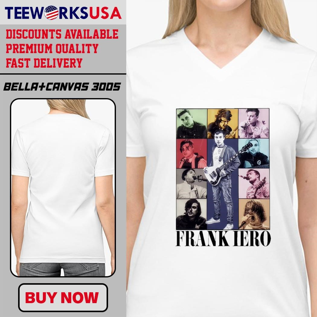 Frank Iero Eras Tour - Adult & Kids T-Shirts, Sweatshirts & Hoodies apparel design preview 4