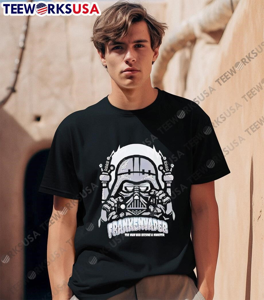 Franken Vader The Man Who Became A Monster - Adult & Kids T-Shirts, Sweatshirts & Hoodies apparel design preview 1