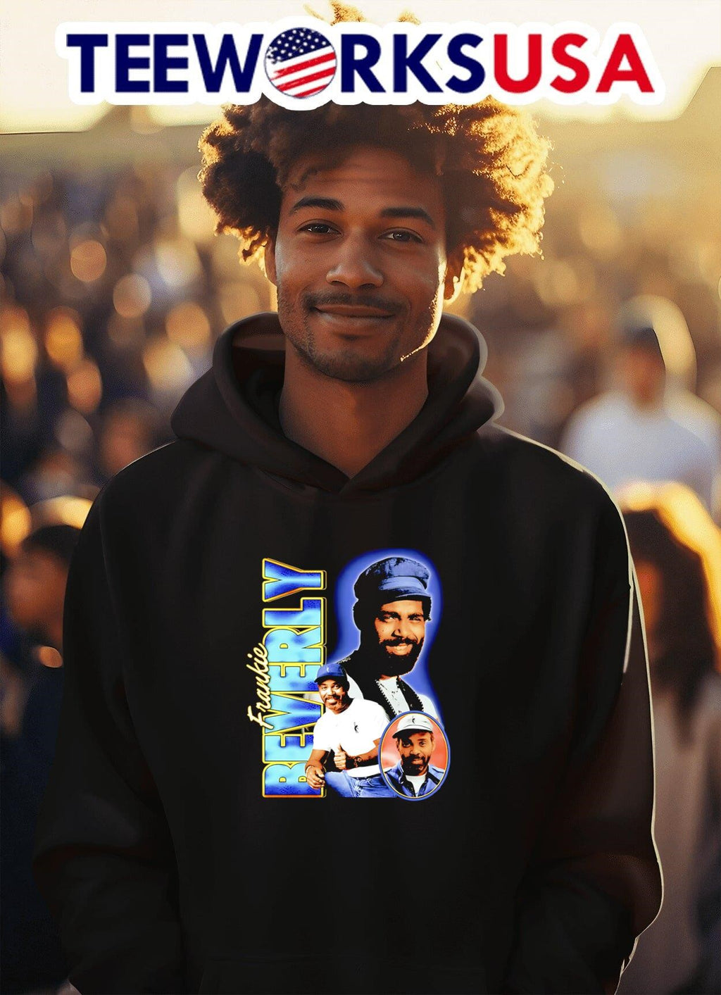 Frankie Beverly bootleg vintage - Adult & Kids T-Shirts, Sweatshirts & Hoodies apparel design preview 2