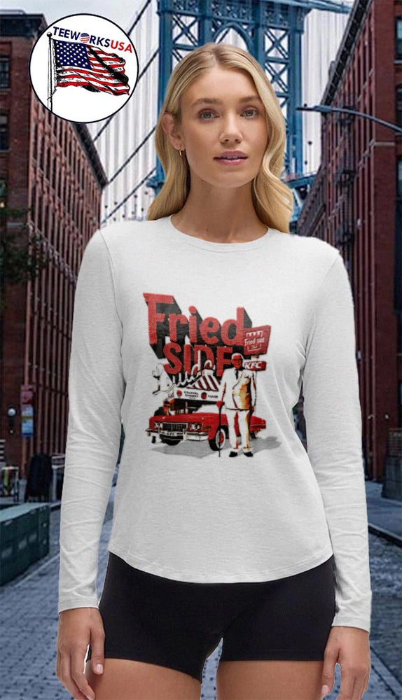 Fried Side Club Colonel Sanders KFC Kentucky Luude - Adult & Kids T-Shirts, Sweatshirts & Hoodies apparel design preview 4