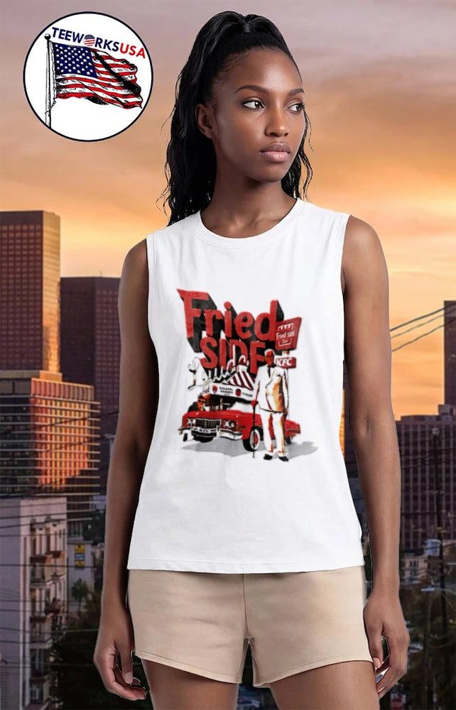 Fried Side Club Colonel Sanders KFC Kentucky Luude - Adult & Kids T-Shirts, Sweatshirts & Hoodies apparel design preview 6