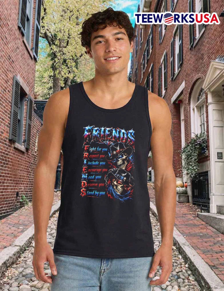 Friends Fight For You Respect Include Encourage Need - Adult & Kids T-Shirts, Sweatshirts & Hoodies apparel design preview 6