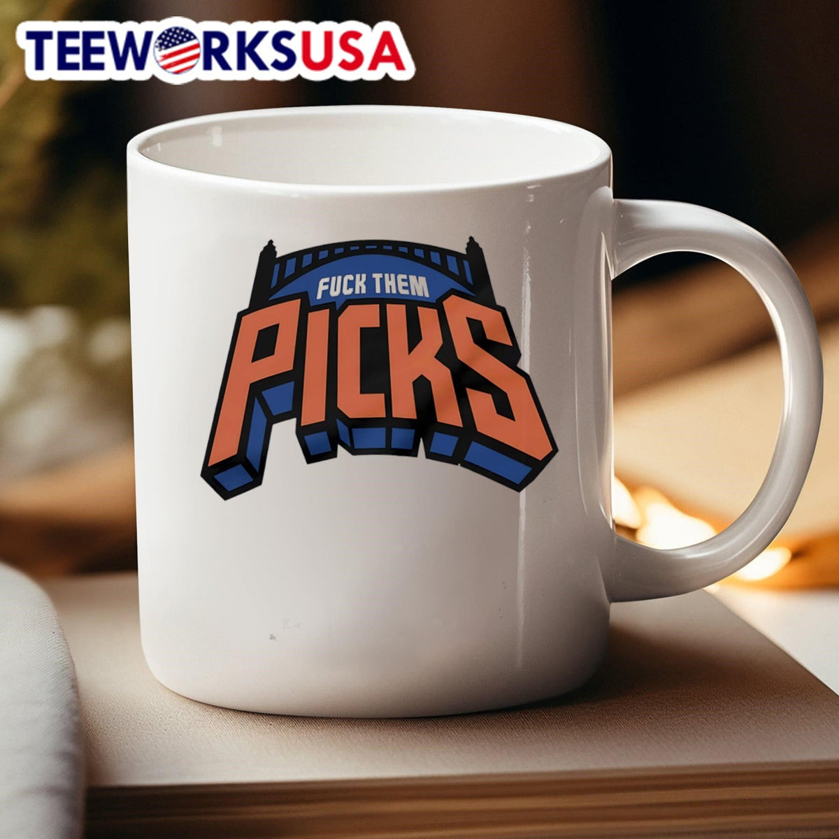 Fuck them Picks New York Knicks - Adult & Kids T-Shirts, Sweatshirts & Hoodies apparel design preview 4