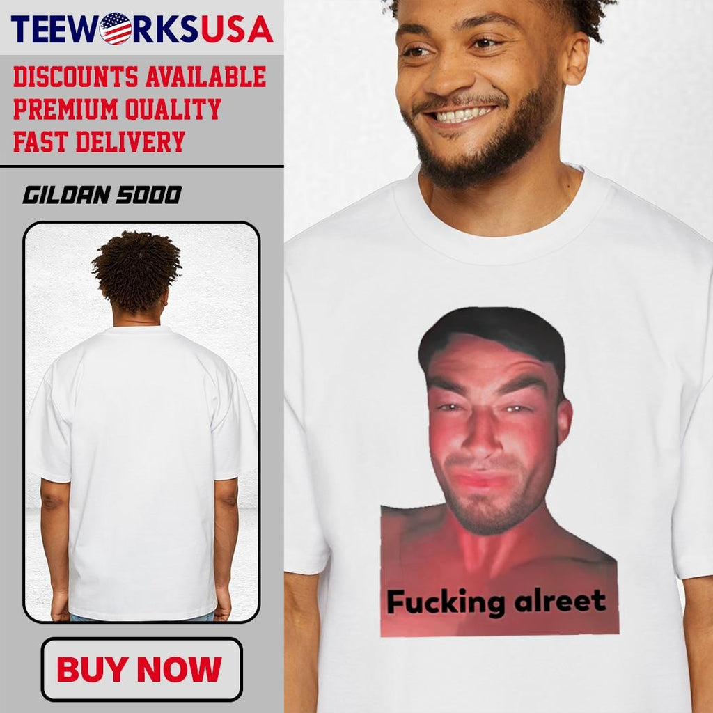 Fucking Alreet Mitchell Sercombe portrait - Adult & Kids T-Shirts, Sweatshirts & Hoodies apparel design preview 1