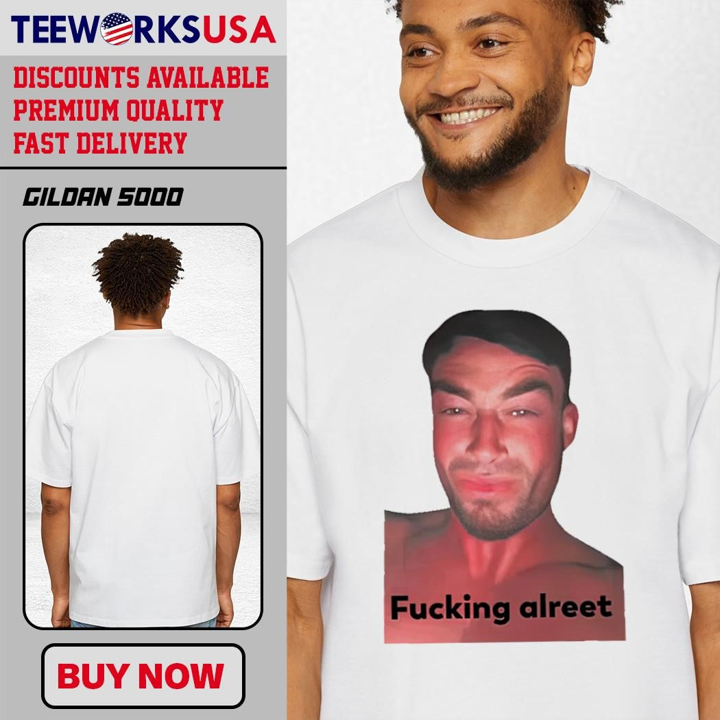 Fucking Alreet Mitchell Sercombe portrait - Adult & Kids T-Shirts, Sweatshirts & Hoodies apparel design preview 1
