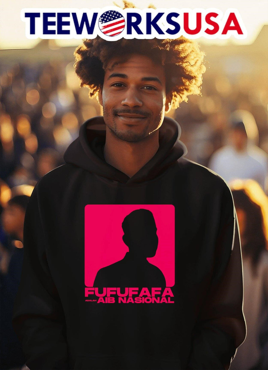 Fufufafa Adalah Aib Nasional - Adult & Kids T-Shirts, Sweatshirts & Hoodies apparel design preview 2