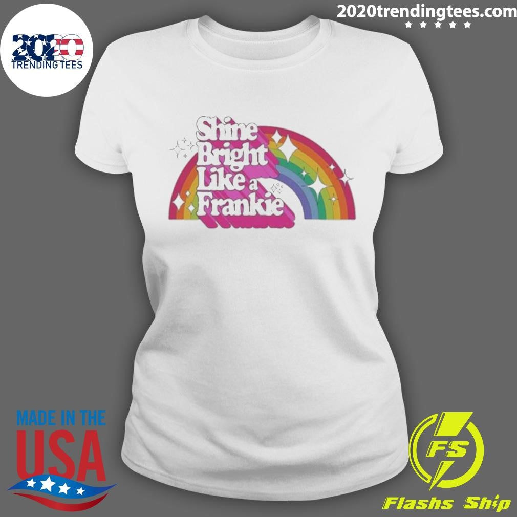 Funny 2023 Franhie Gtande Shine Bright Like A Frankie - Adult & Kids T-Shirts, Sweatshirts & Hoodies apparel design preview 3