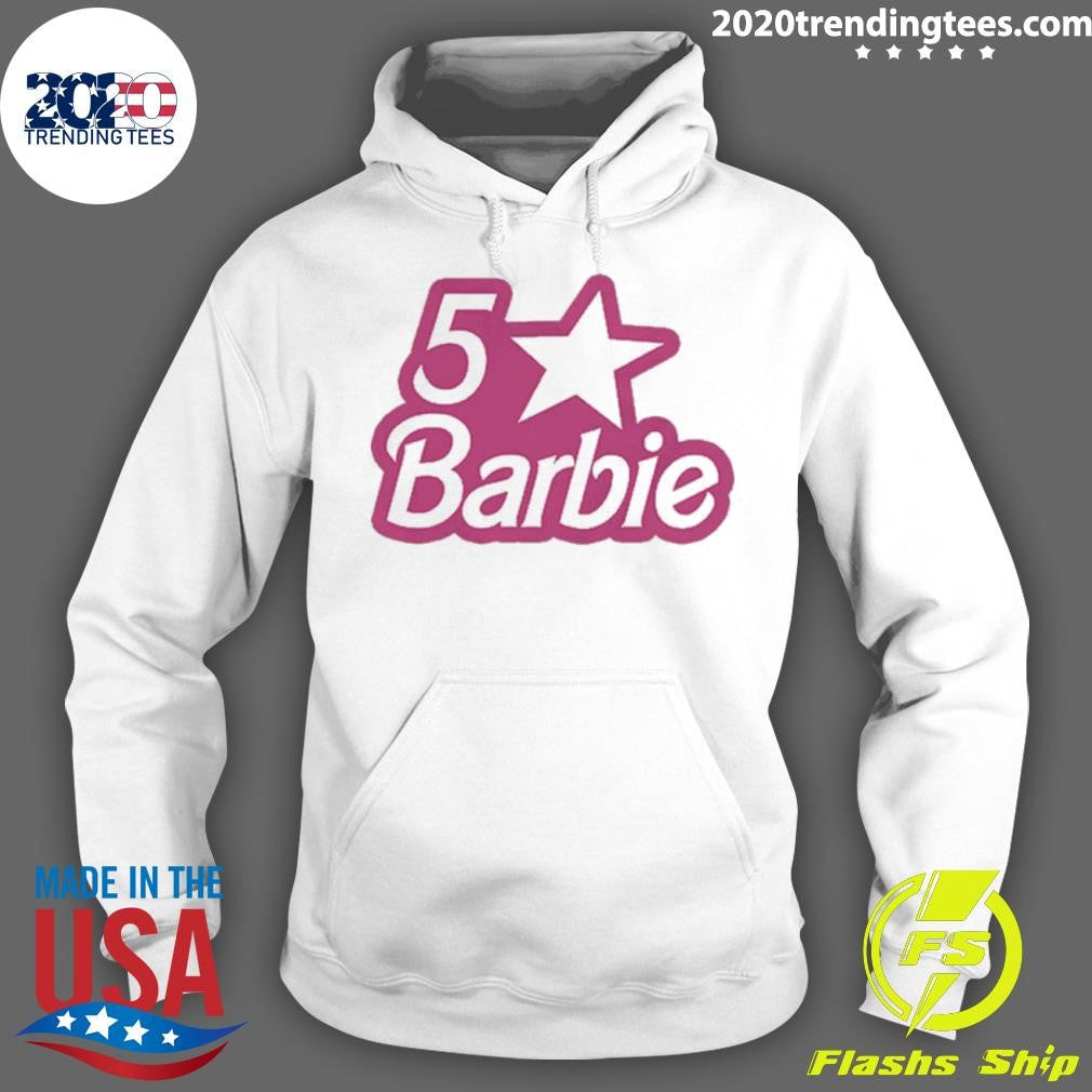 Funny 5 Stars Barbie - Adult & Kids T-Shirts, Sweatshirts & Hoodies apparel design preview 2