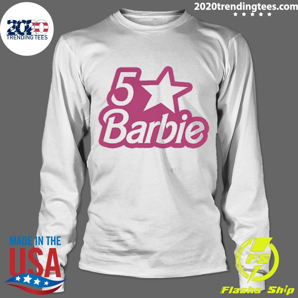 Funny 5 Stars Barbie - Adult & Kids T-Shirts, Sweatshirts & Hoodies apparel design preview 4