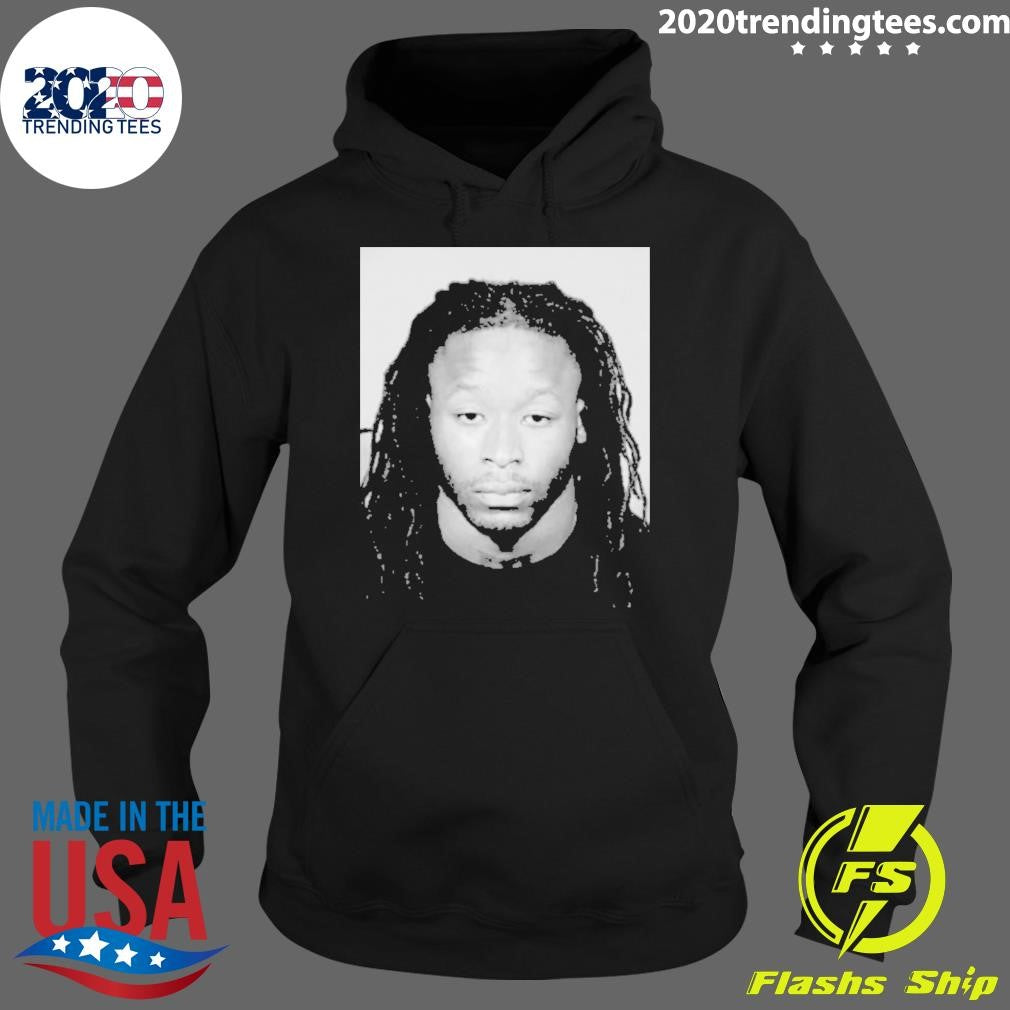 Funny Alvin Kamara Was Arrested Mugshot - Adult & Kids T-Shirts, Sweatshirts & Hoodies apparel design preview 2