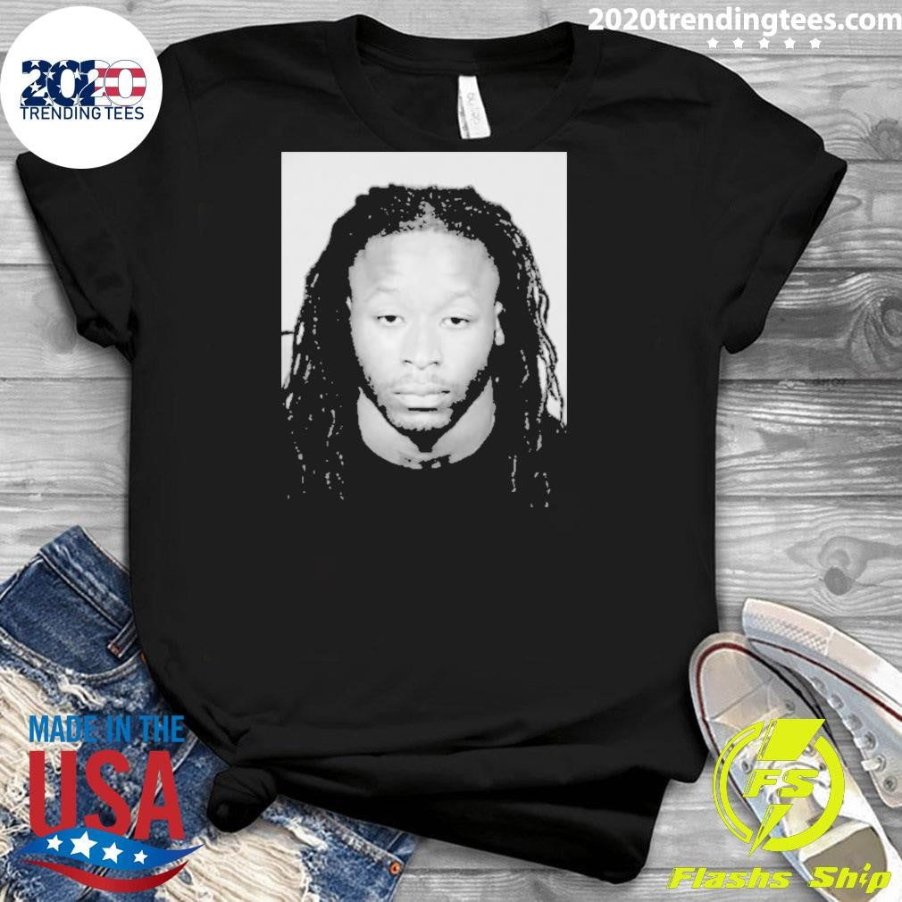 Funny Alvin Kamara Was Arrested Mugshot - Adult & Kids T-Shirts, Sweatshirts & Hoodies apparel design preview 3