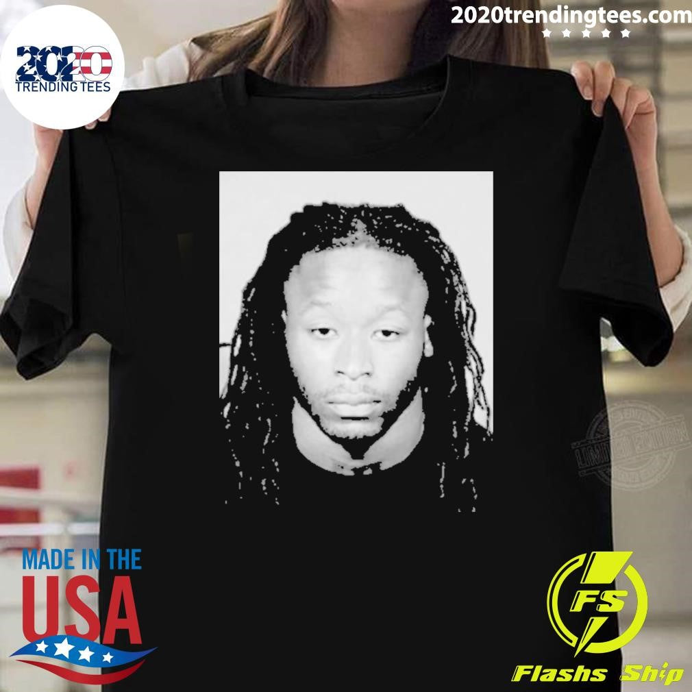 Funny Alvin Kamara Was Arrested Mugshot - Adult & Kids T-Shirts, Sweatshirts & Hoodies apparel design preview 1