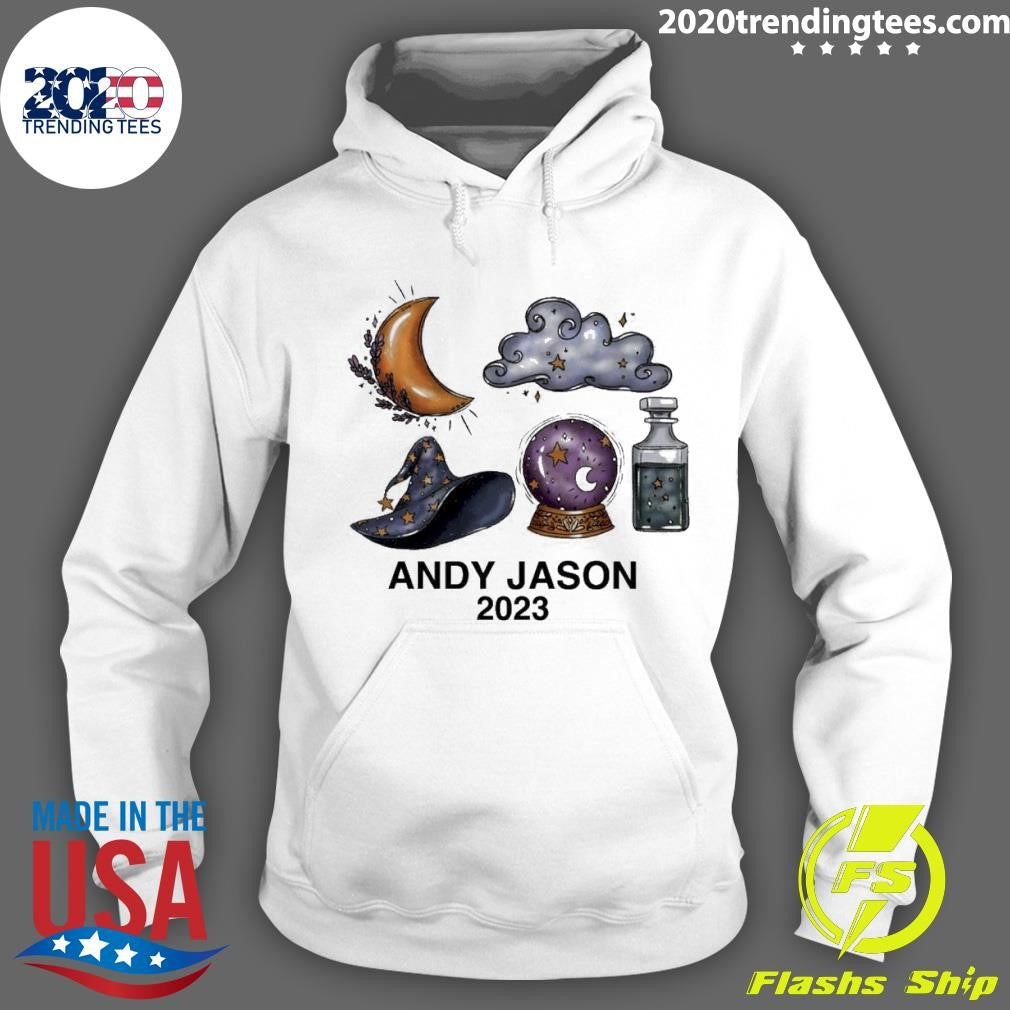 Funny Andy Jason 2023 Witch Magic - Adult & Kids T-Shirts, Sweatshirts & Hoodies apparel design preview 2