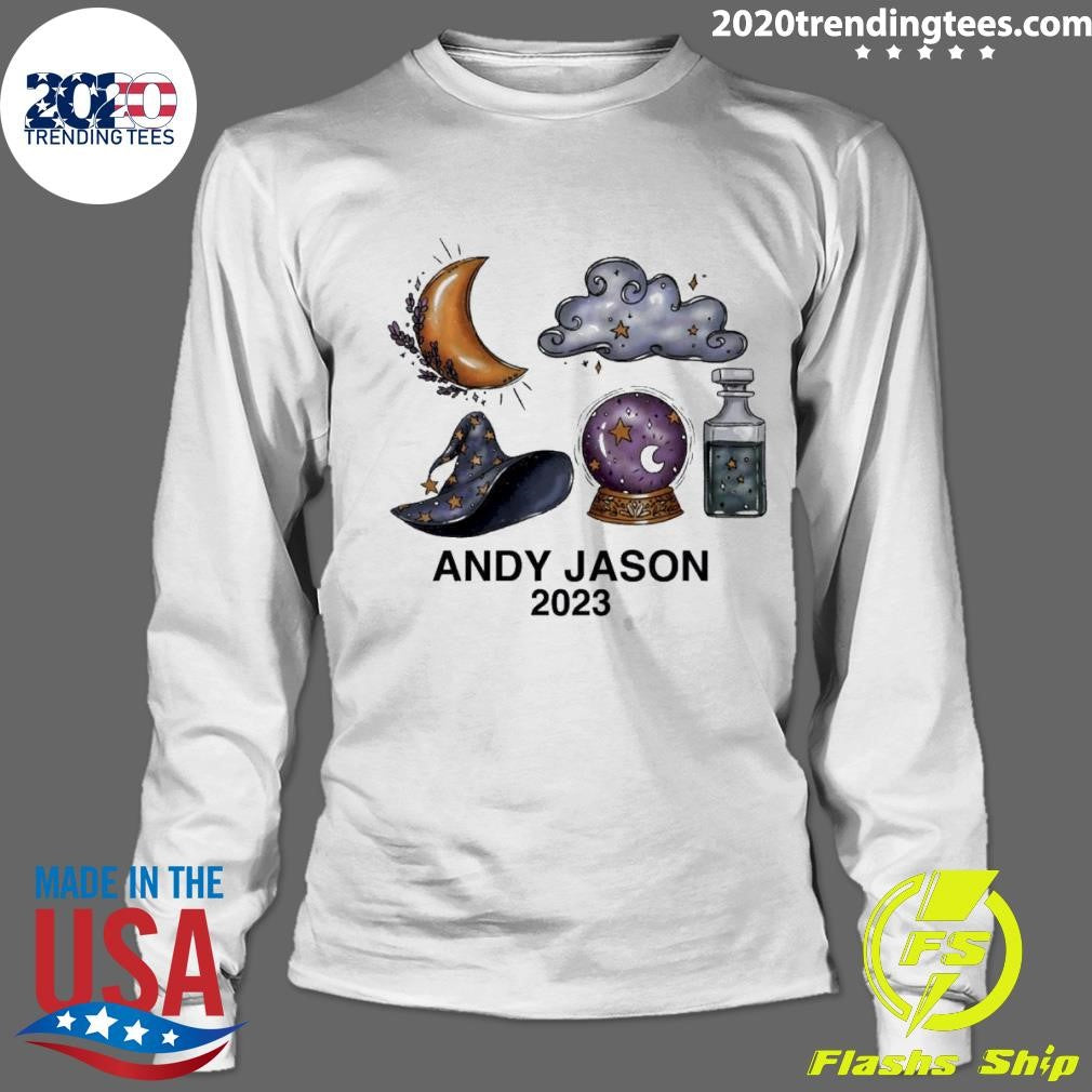 Funny Andy Jason 2023 Witch Magic - Adult & Kids T-Shirts, Sweatshirts & Hoodies apparel design preview 4