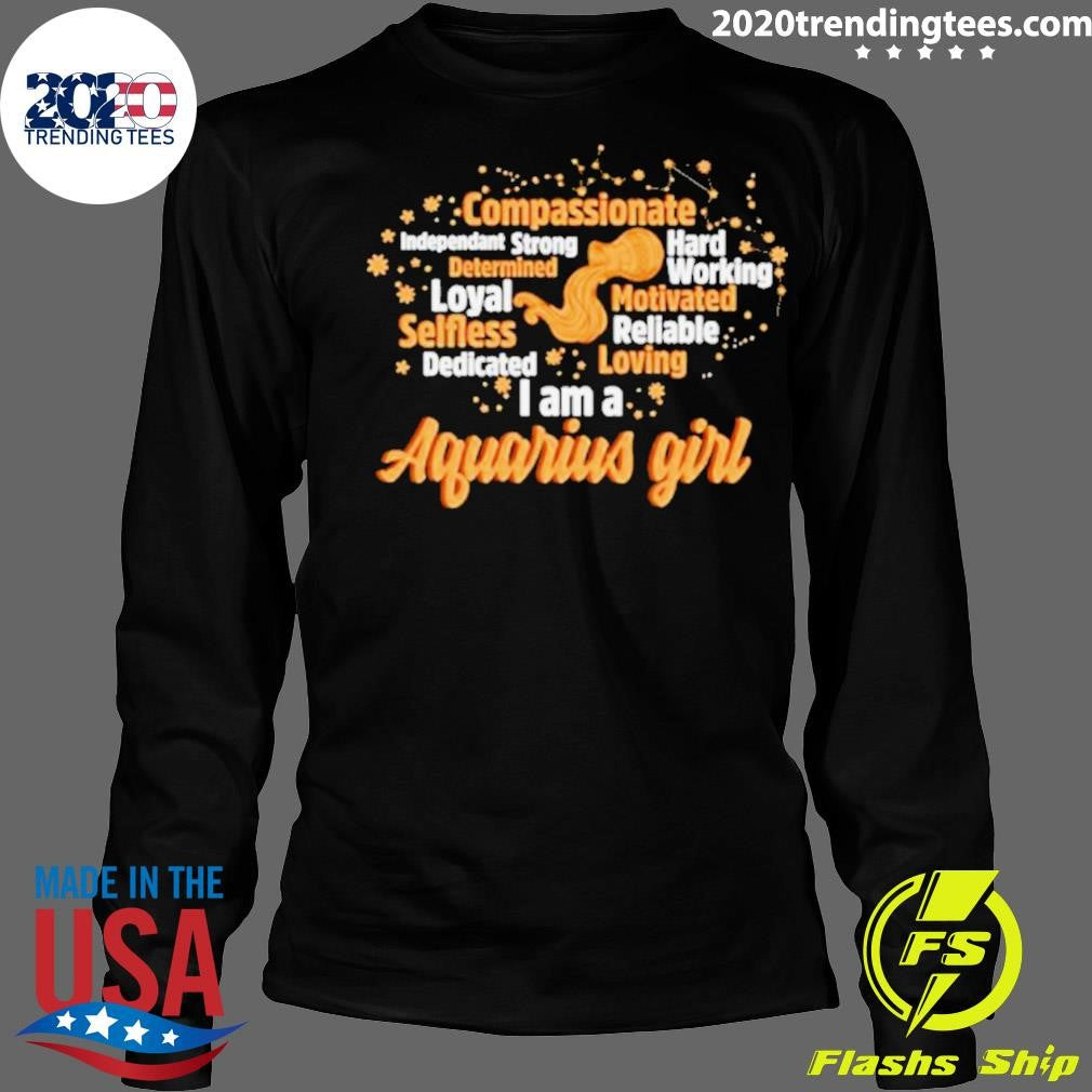 Funny Aquarius Girl Birthday Astrology Zodiac Sign - Adult & Kids T-Shirts, Sweatshirts & Hoodies apparel design preview 4