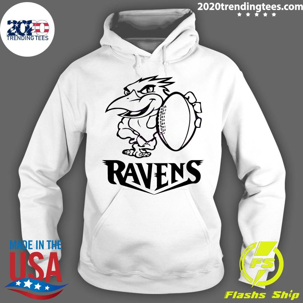 Funny Baltimore Ravens Mascot Football Team - Adult & Kids T-Shirts, Sweatshirts & Hoodies apparel design preview 2