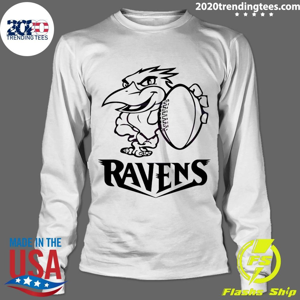 Funny Baltimore Ravens Mascot Football Team - Adult & Kids T-Shirts, Sweatshirts & Hoodies apparel design preview 4
