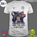 Funny Bobby Finke The Paris 2024 Team Usa Swimming - Adult & Kids T-Shirts, Sweatshirts & Hoodies apparel design preview 1
