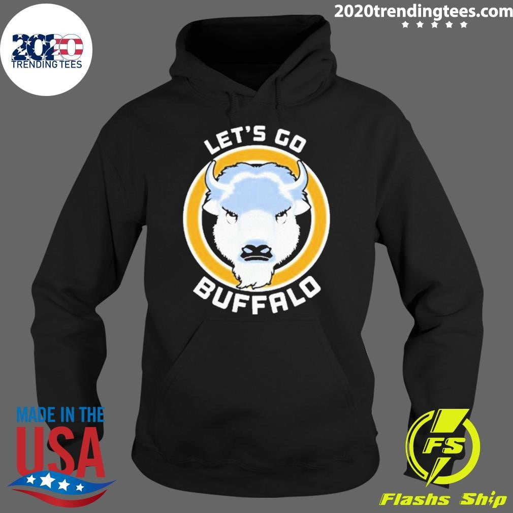 Funny Buffalo Let's Go - Adult & Kids T-Shirts, Sweatshirts & Hoodies apparel design preview 2