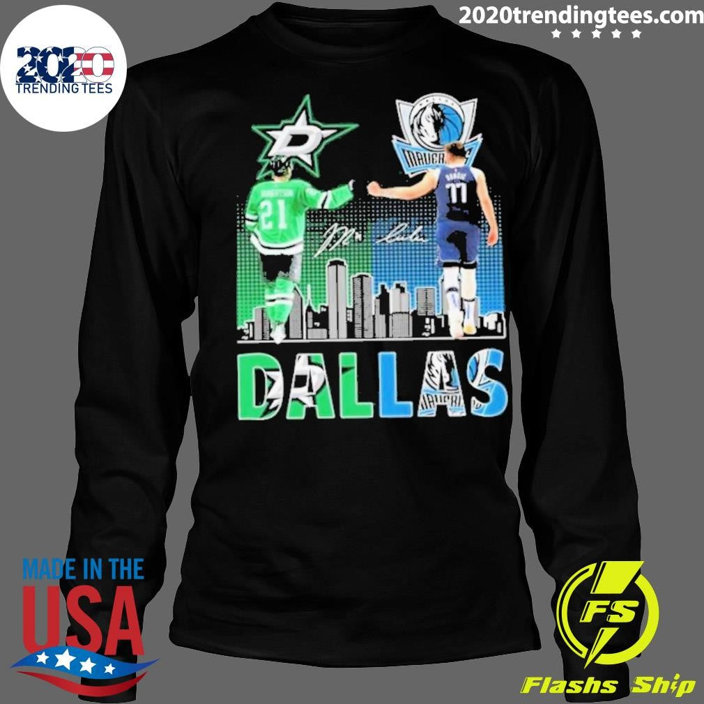 Funny Dallas Stars Jason Robertson Nikola Jokic - Adult & Kids T-Shirts, Sweatshirts & Hoodies apparel design preview 4