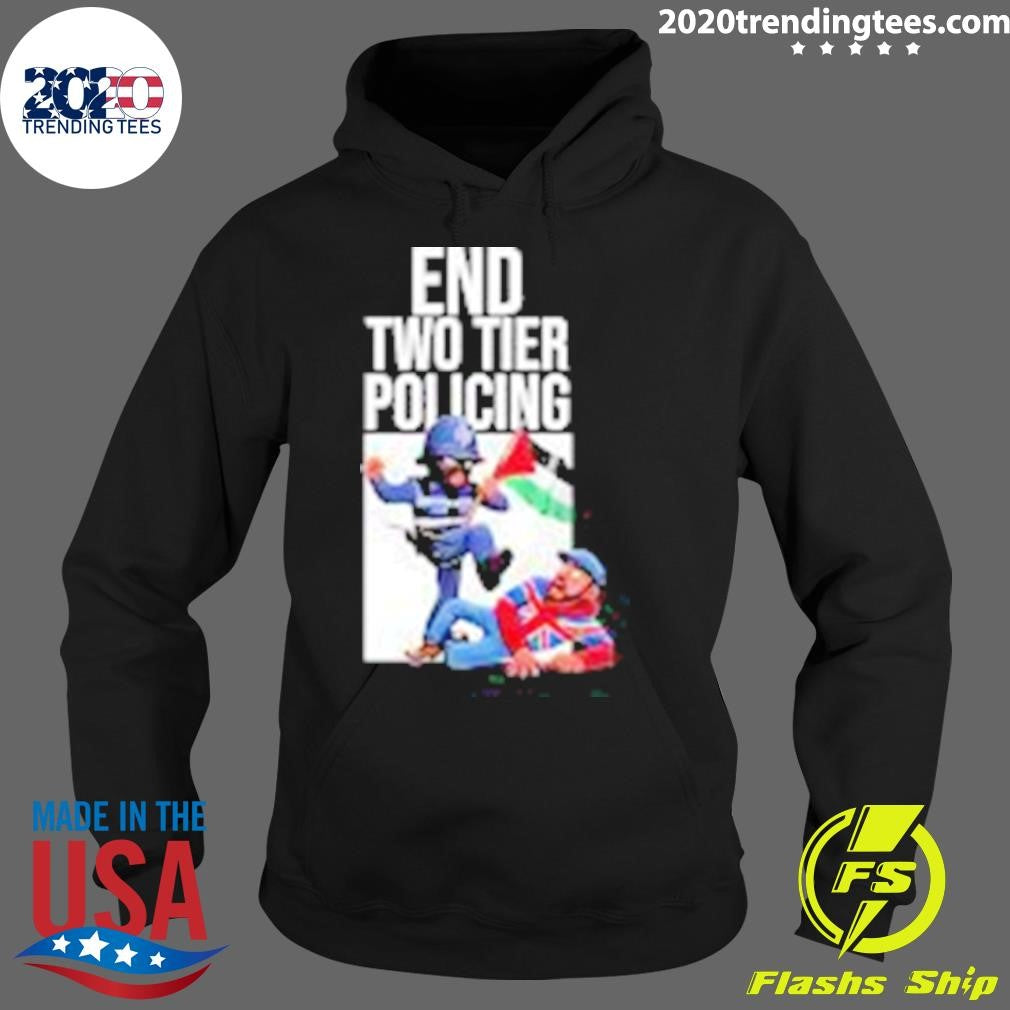 Funny Danny Roscoe End Two Tier Policing - Adult & Kids T-Shirts, Sweatshirts & Hoodies apparel design preview 2