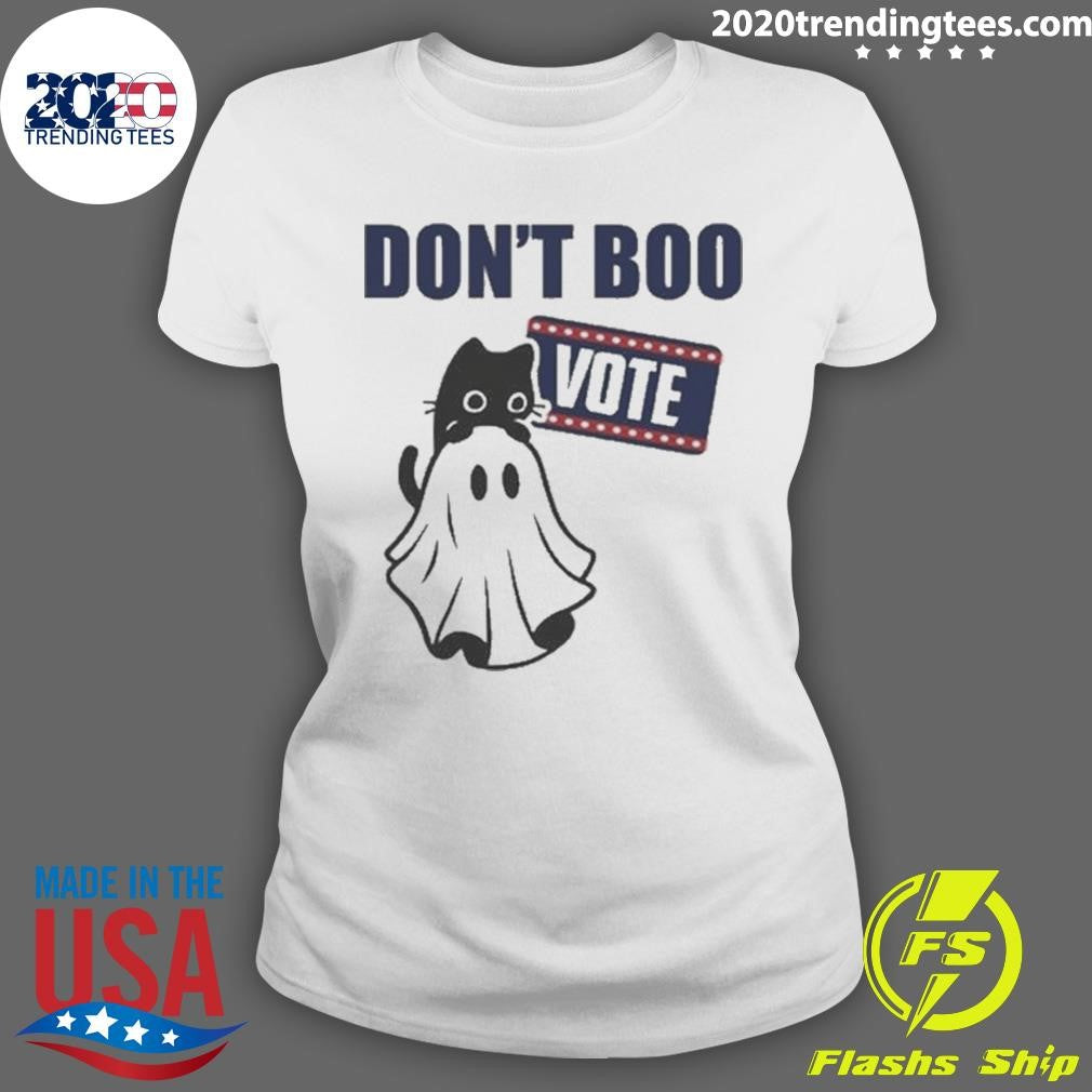 Funny Don't Boo Vote 2024 - Adult & Kids T-Shirts, Sweatshirts & Hoodies apparel design preview 3