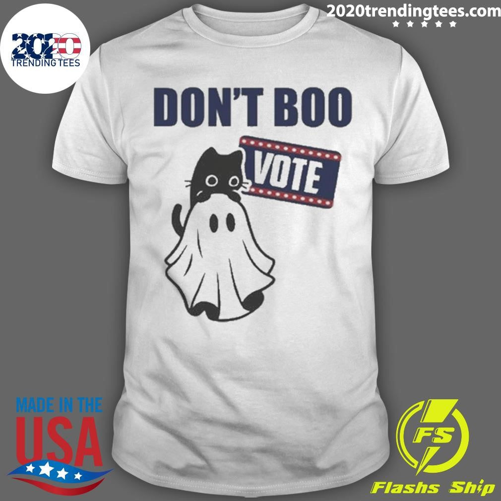 Funny Don't Boo Vote 2024 - Adult & Kids T-Shirts, Sweatshirts & Hoodies apparel design preview 1