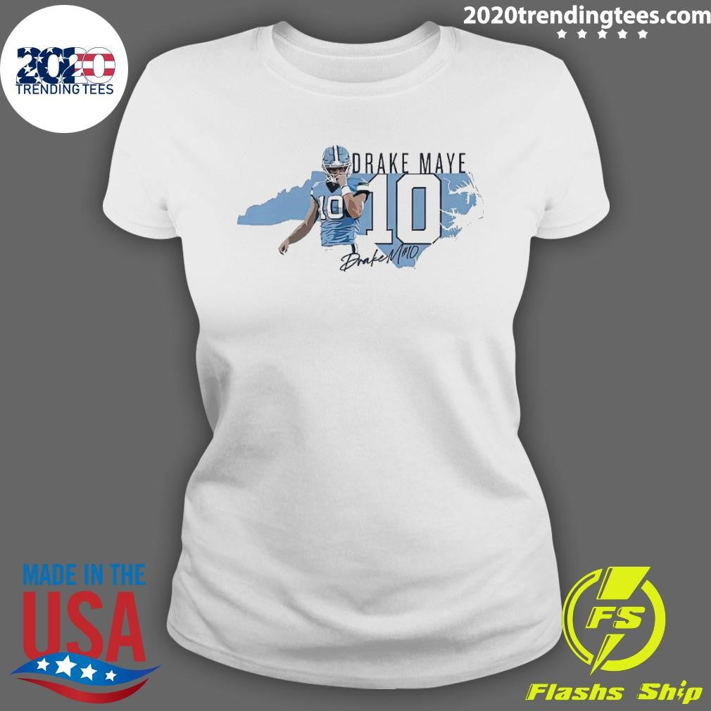 Funny Drake Maye Nc - Adult & Kids T-Shirts, Sweatshirts & Hoodies apparel design preview 3