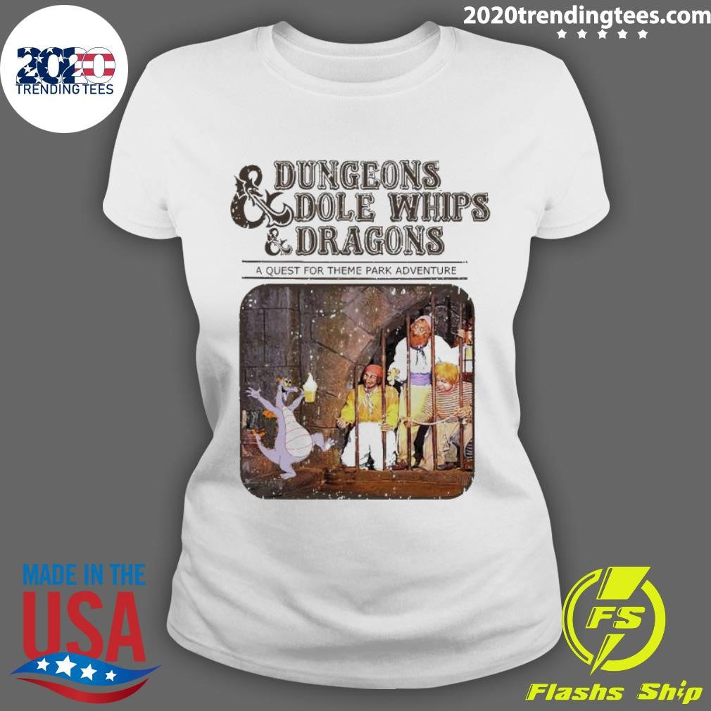 Funny Dungeons And Dole Whips Dragons - Adult & Kids T-Shirts, Sweatshirts & Hoodies apparel design preview 3