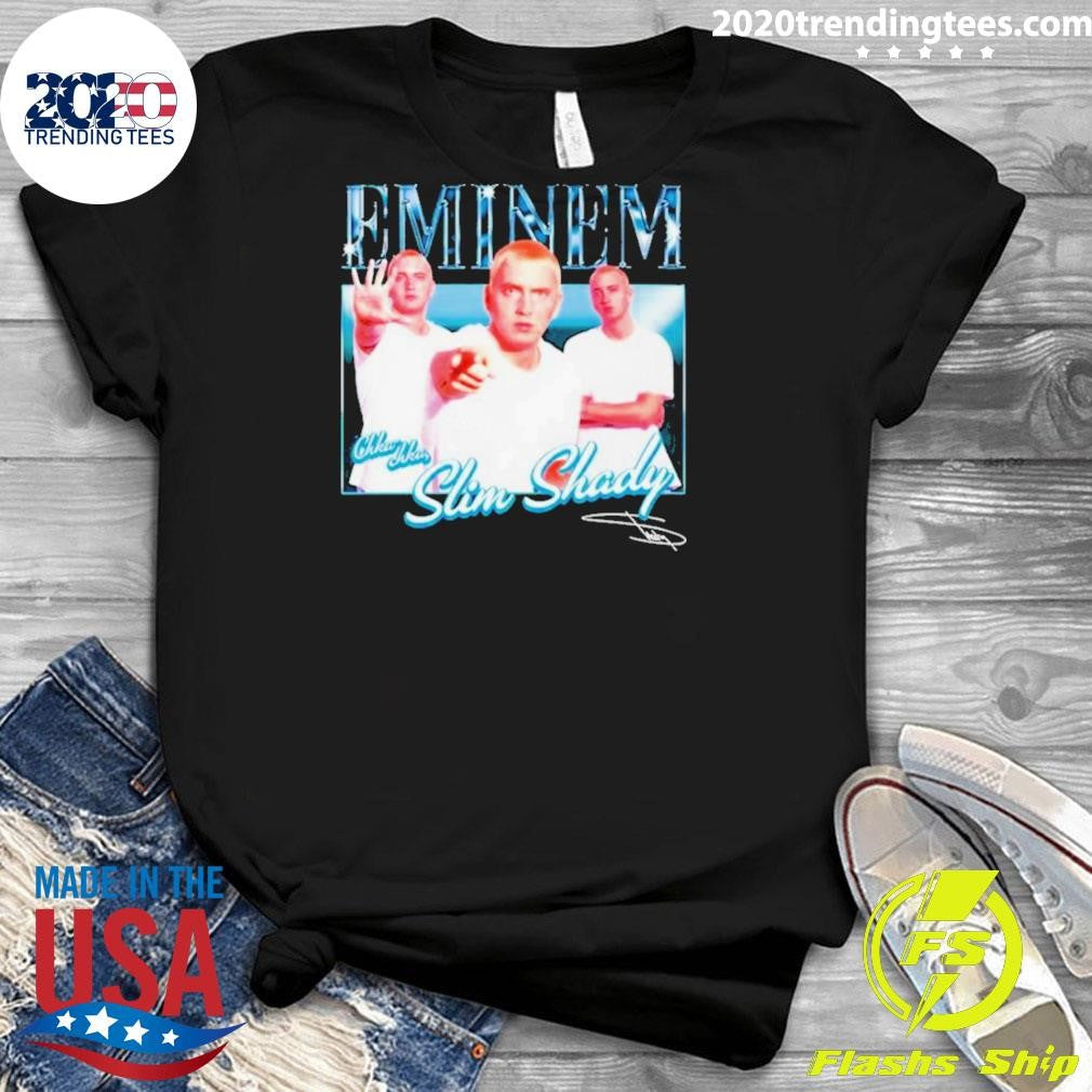 Funny Eminem Chka Slim Shady - Adult & Kids T-Shirts, Sweatshirts & Hoodies apparel design preview 3
