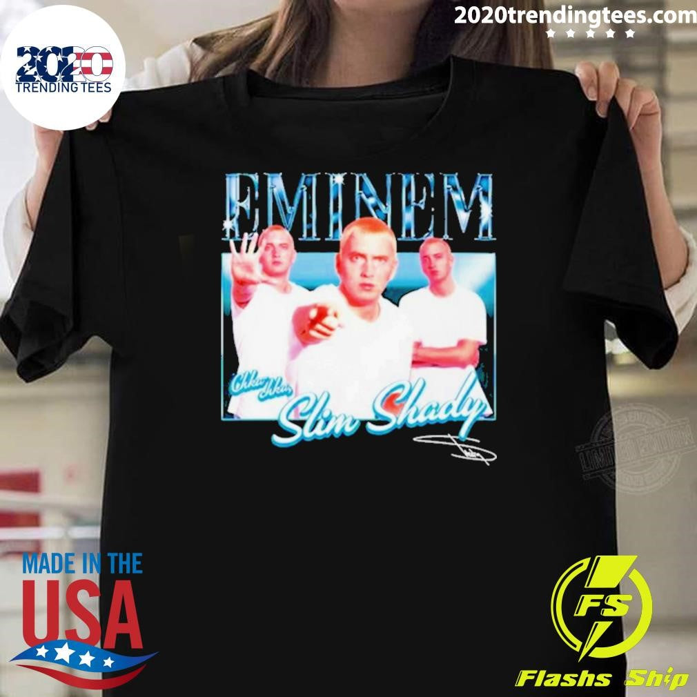 Funny Eminem Chka Slim Shady - Adult & Kids T-Shirts, Sweatshirts & Hoodies apparel design preview 1
