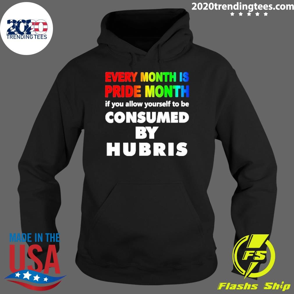 Funny Every Month Is Pride If You Allow Yourself Lgbt - Adult & Kids T-Shirts, Sweatshirts & Hoodies apparel design preview 2