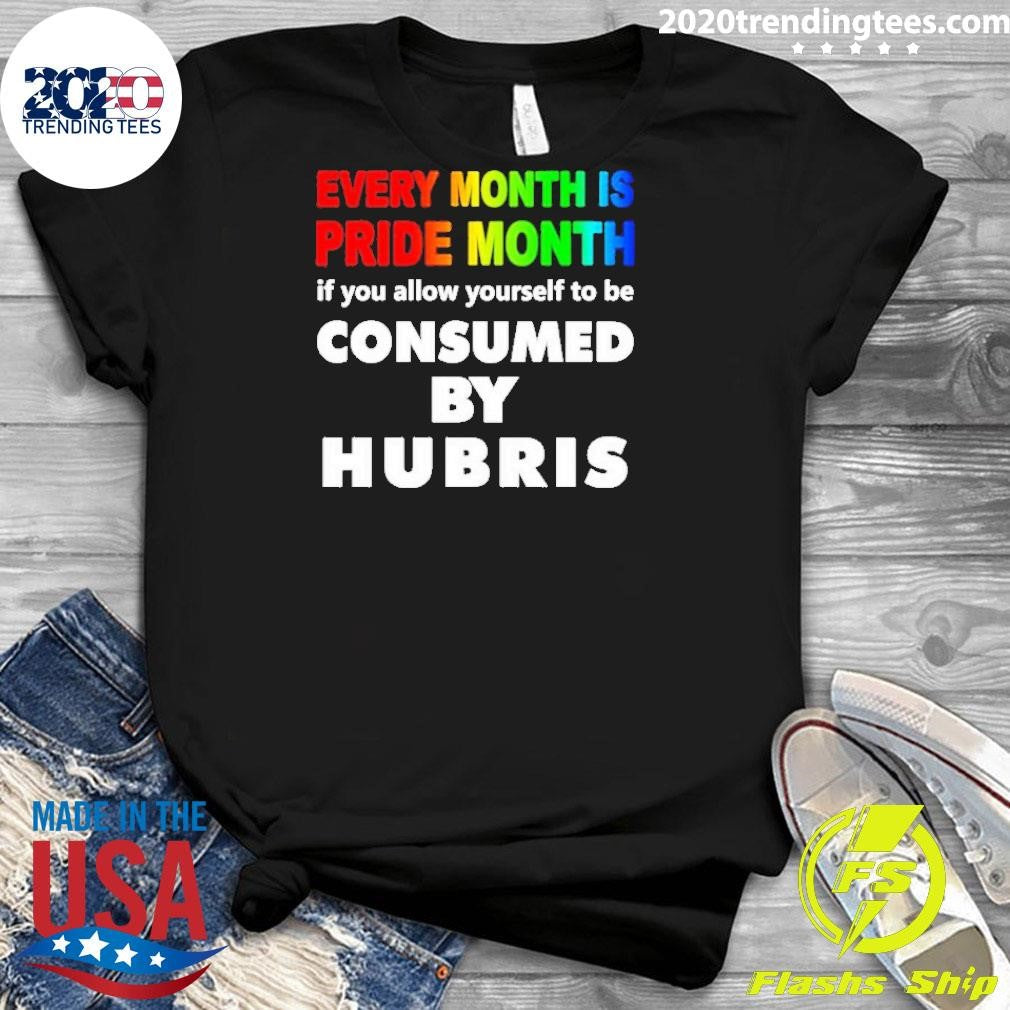Funny Every Month Is Pride If You Allow Yourself Lgbt - Adult & Kids T-Shirts, Sweatshirts & Hoodies apparel design preview 3