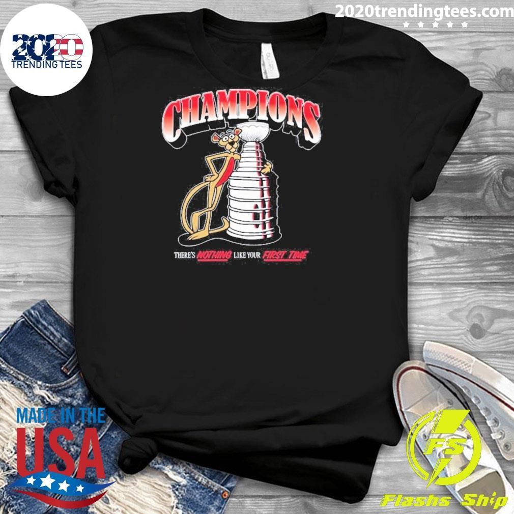 Funny Florida Panthers Pink Panther There's Nothing - Adult & Kids T-Shirts, Sweatshirts & Hoodies apparel design preview 3