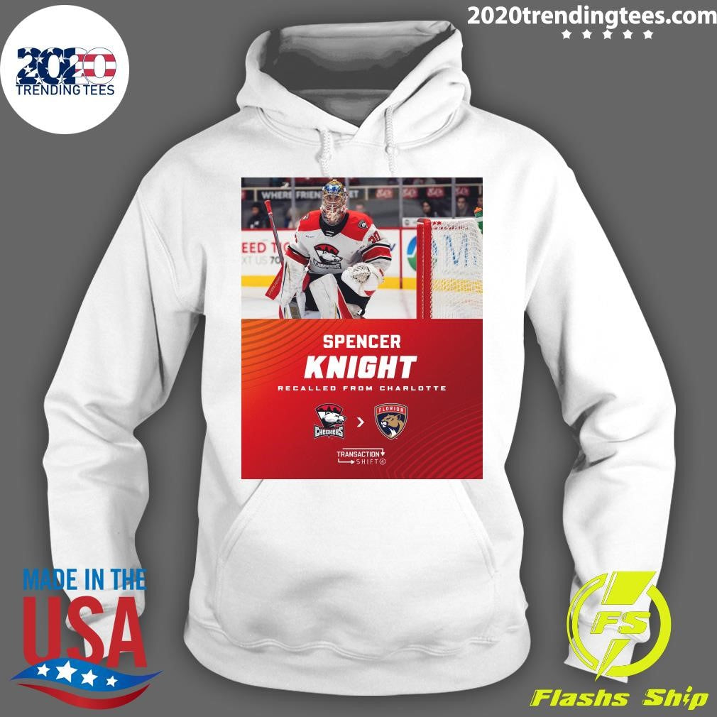 Funny Florida Panthers Spencer Knight Recalled From - Adult & Kids T-Shirts, Sweatshirts & Hoodies apparel design preview 2