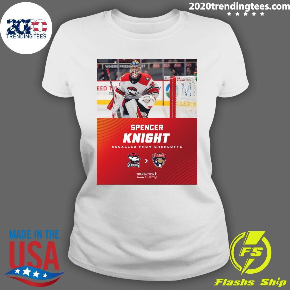 Funny Florida Panthers Spencer Knight Recalled From - Adult & Kids T-Shirts, Sweatshirts & Hoodies apparel design preview 3