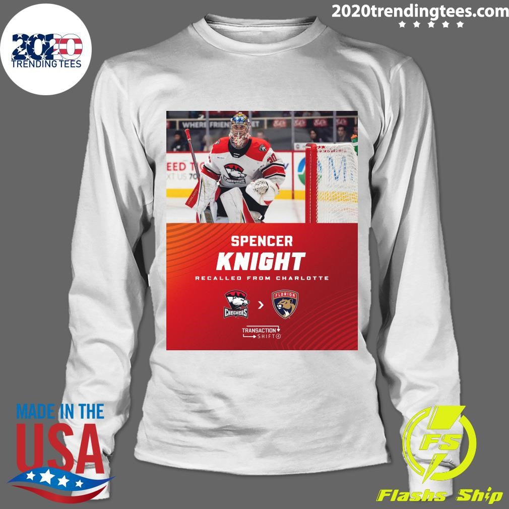 Funny Florida Panthers Spencer Knight Recalled From - Adult & Kids T-Shirts, Sweatshirts & Hoodies apparel design preview 4