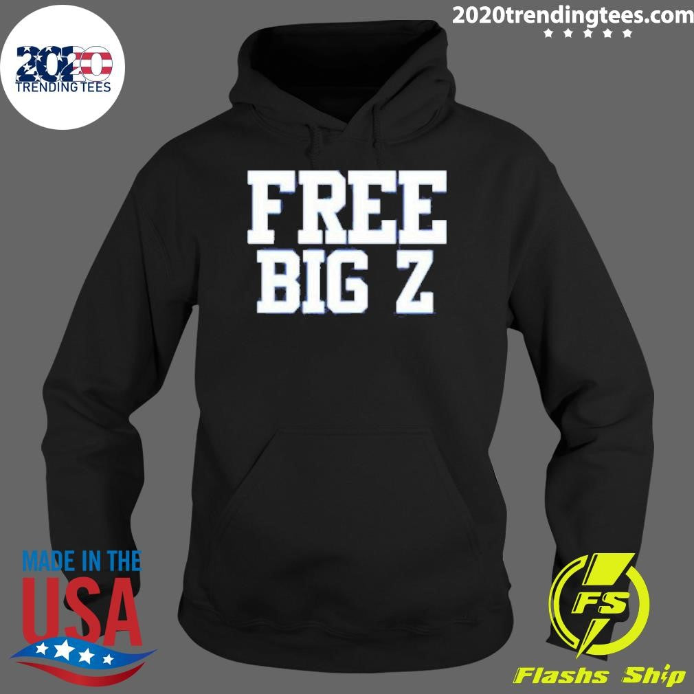 Funny Free Big Z Jordan Burks - Adult & Kids T-Shirts, Sweatshirts & Hoodies apparel design preview 2