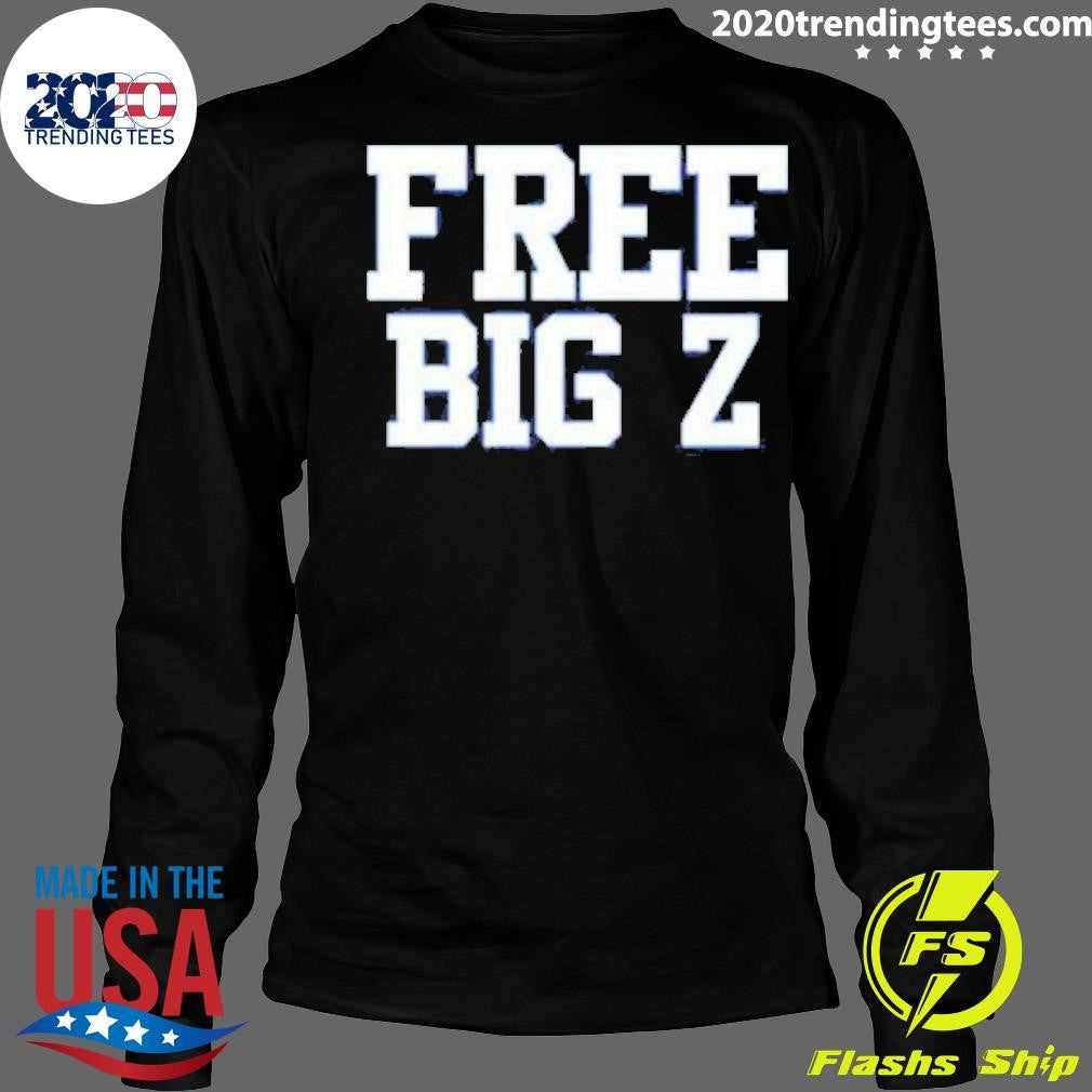 Funny Free Big Z Jordan Burks - Adult & Kids T-Shirts, Sweatshirts & Hoodies apparel design preview 4