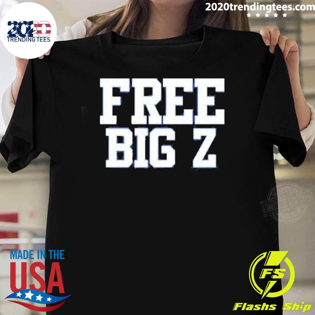 Funny Free Big Z Jordan Burks - Adult & Kids T-Shirts, Sweatshirts & Hoodies apparel design preview 1