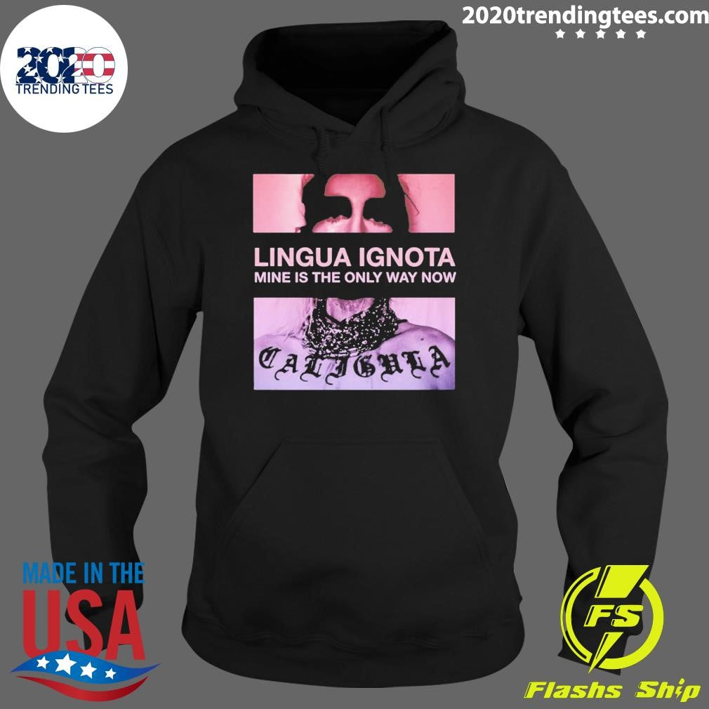 Funny Lingua Ignota Mine Is The Only Way Now - Adult & Kids T-Shirts, Sweatshirts & Hoodies apparel design preview 2