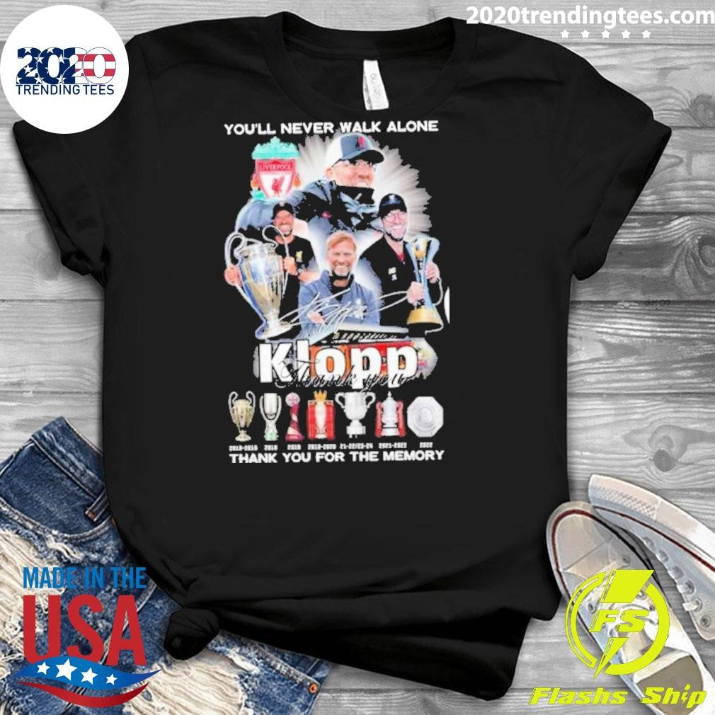 Funny Liverpool Jurgen Klopp The Eras Of Champions - Adult & Kids T-Shirts, Sweatshirts & Hoodies apparel design preview 3